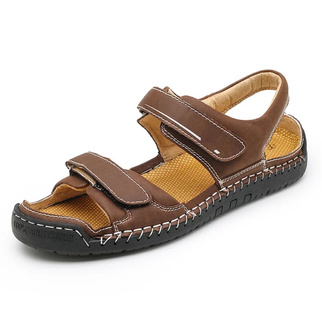 Ezra - Retro Non-Slip Leather Sandals