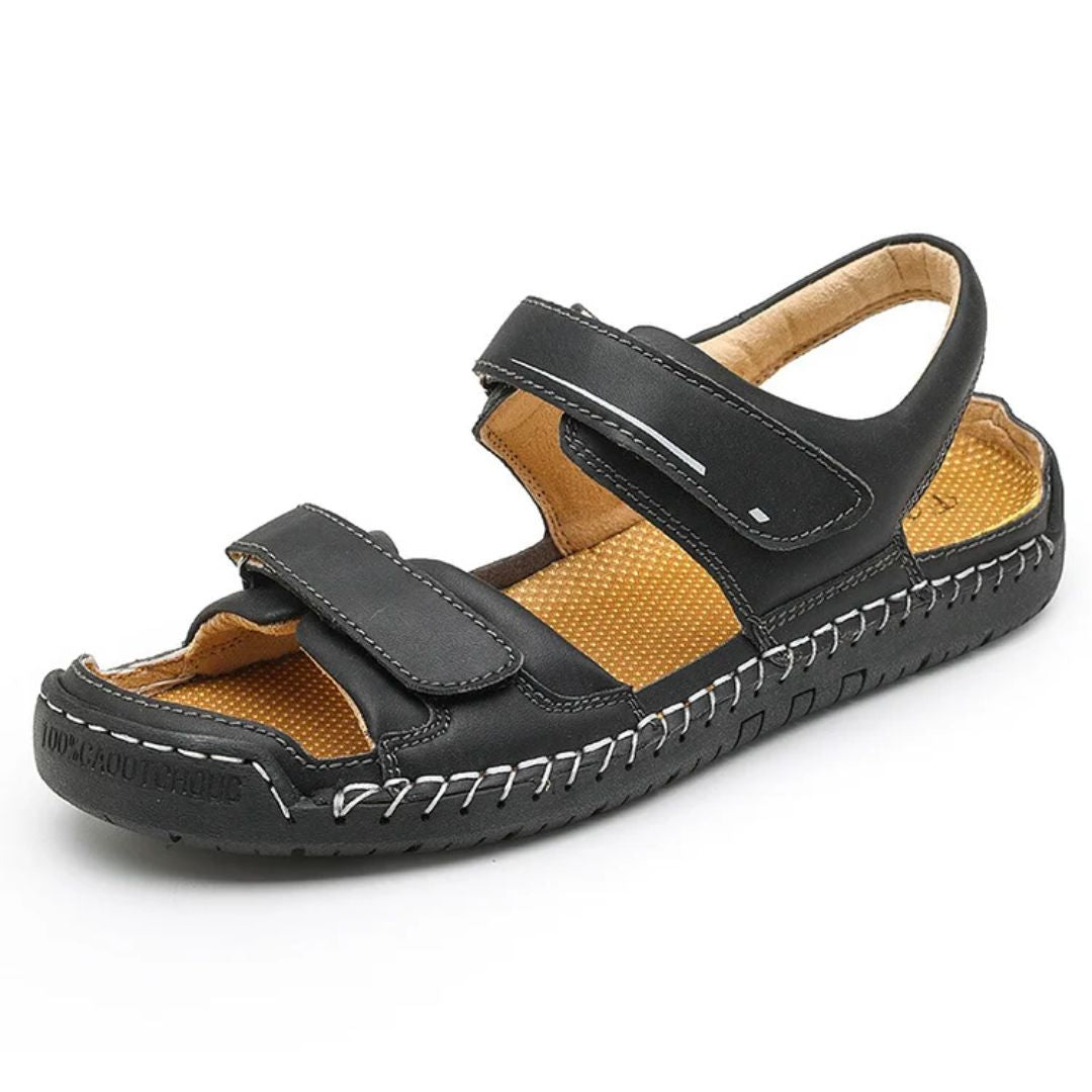 Ezra - Retro Non-Slip Leather Sandals