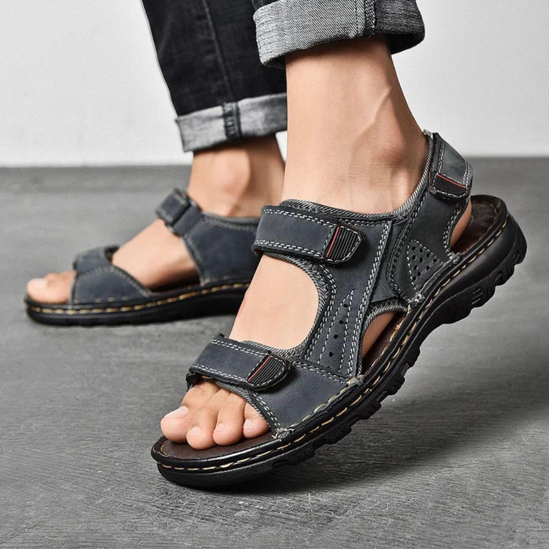 Elion - Handmade Leather Beach Sandals