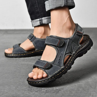Elion - Handmade Leather Beach Sandals